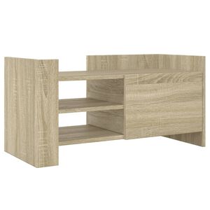 vidaXL sonoma t&ouml;lgy sz&iacute;nű szerelt fa TV-szekr&eacute;ny 80 x 35 x 40 cm