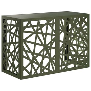 vidaXL L&eacute;gkondicion&aacute;l&oacute; Takar&oacute; Olajz&ouml;ld 90 x 40 x 60 cm Ac&eacute;l