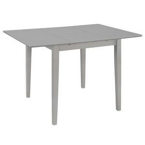 vidaXL sz&uuml;rke kih&uacute;zhat&oacute; MDF &eacute;tkezőasztal (80-120)x80x74 cm