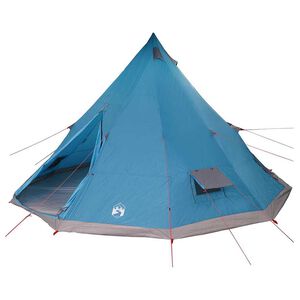 vidaXL Tipi s&aacute;tor tetővel t&aacute;rol&oacute;val K&eacute;k 560 x 560 x 300 cm taft