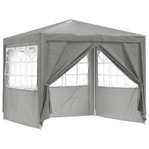 vidaXL Partys&aacute;tor 250 x 250 x 240 cm Vil&aacute;gossz&uuml;rke PE &eacute;s ac&eacute;l