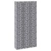 vidaXL 3 db vas gabion magaságyás 30 x 30 x 200 cm