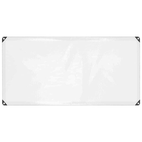 vidaXL Ponyva f&eacute;mf&uuml;lekkel &Aacute;tl&aacute;tsz&oacute; 1 x 2 m Polietil&eacute;n