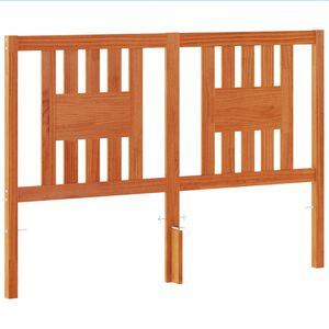 vidaXL viaszbarna t&ouml;m&ouml;r fenyőfa fejt&aacute;mla 140 cm