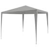 vidaXL Partys&aacute;tor Vil&aacute;gossz&uuml;rke 300 x 300 x 255 cm PE &eacute;s ac&eacute;l