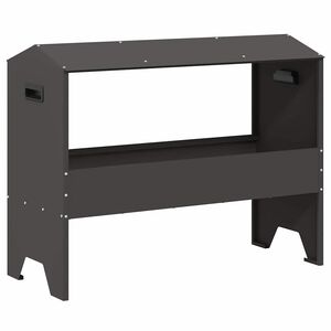 vidaXL &Aacute;llatteny&eacute;szt&eacute;si takarm&aacute;nyz&oacute; Fekete 79 x 35 x 62 cm 15 kg
