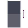 vidaXL redőny Blackout 75x175 cm Sz&ouml;vetsz&eacute;less&eacute;g 70,7 cm Poli&eacute;szter