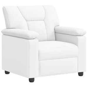 vidaXL Kanap&eacute; Feh&eacute;r 91 x 85 x 93 cm Műbőr