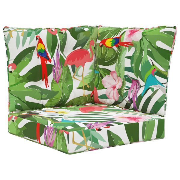 vidaXL K&uuml;lt&eacute;ri kanap&eacute; p&aacute;rna 3 pcs sz&iacute;nes Poli&eacute;szter