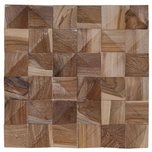 vidaXL Falt&aacute;bla 11 db Term&eacute;szetes 30 x 30 x 2 cm