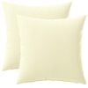 vidaXL P&aacute;rna huzat 2 pcs HEERLEN Kr&eacute;msz&iacute;nű 30 x 30 cm Poli&eacute;szter