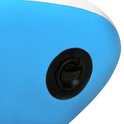 vidaXL kék felfújható állószörfszett 305 x 76 x 15 cm