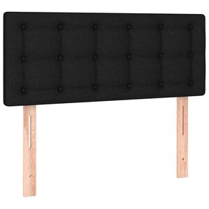 vidaXL fekete sz&ouml;vet fejt&aacute;mla 100x5x78/88 cm
