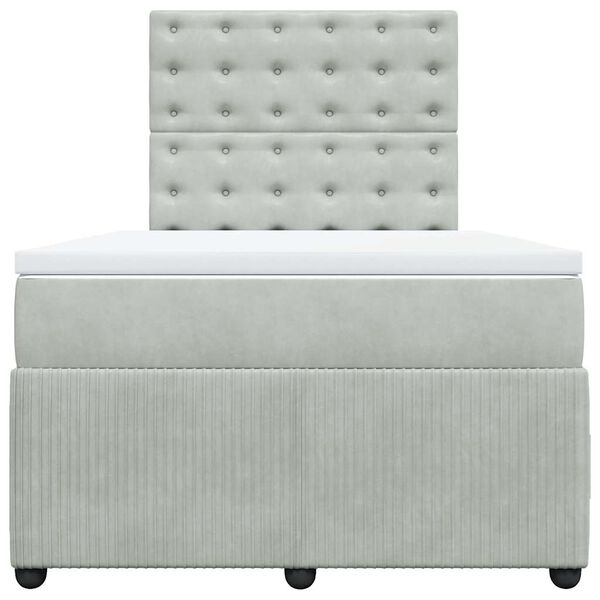 vidaXL vil&aacute;gossz&uuml;rke b&aacute;rsony rug&oacute;s &aacute;gy matraccal 120 x 200 cm