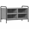 vidaXL TV szekr&eacute;ny 140 x 39,5 x 50 cm Sz&uuml;rke Sonoma Szerelt Fa