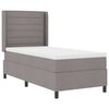 vidaXL LED Box Spring &Aacute;gy fejt&aacute;ml&aacute;val T&oacute;psz&iacute;nű 90 x 200 cm sz&ouml;vet