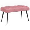 vidaXL Gombos varr&aacute;s&uacute; pad R&oacute;zsasz&iacute;n 80 x 40 x 46 cm B&aacute;rsony