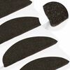 vidaXL 30 db antracitsz&uuml;rke &ouml;ntapad&oacute; l&eacute;pcsőszőnyeg 56 x 17 x 3 cm