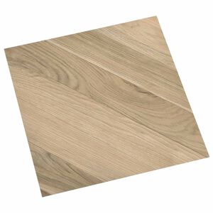 vidaXL &Ouml;ntapad&oacute;s Padl&oacute; Panelek 30,5 x 30,5 cm 20 pcs PVC Barna Cs&iacute;kos