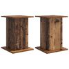 vidaXL N&ouml;v&eacute;ny&aacute;llv&aacute;ny 2 db Antik Fa 30,5 x 30 x 43 cm Szerelt Fa