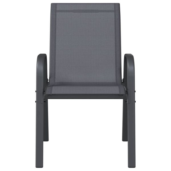 vidaXL 4 db sz&uuml;rke textil&eacute;n rak&aacute;solhat&oacute; kerti sz&eacute;k