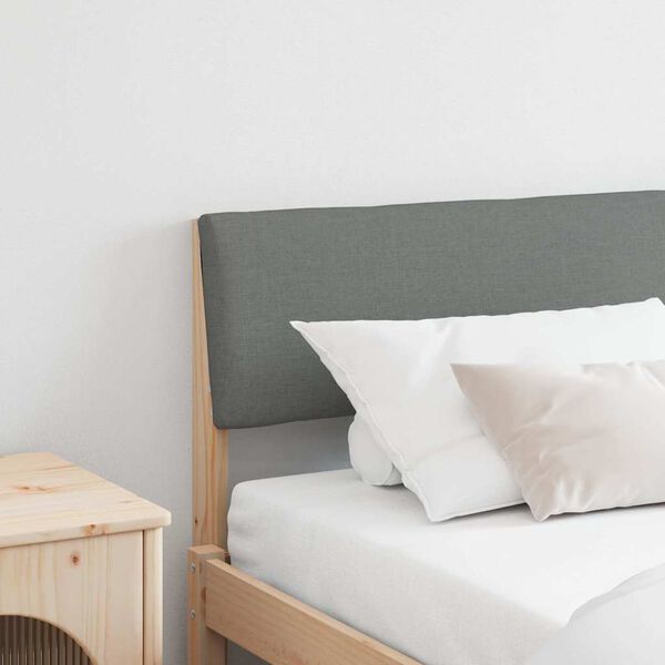 vidaXL K&aacute;rpitozott fejt&aacute;mla S&ouml;t&eacute;tsz&uuml;rke 200 cm T&ouml;m&ouml;r fenyőfa