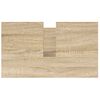 vidaXL sonoma tölgy fürdőszobai mosdószekrény fiókokkal 60x34,5x60 cm