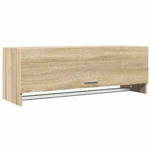 vidaXL sonoma t&ouml;lgy sz&iacute;nű szerelt fa ruh&aacute;sszekr&eacute;ny 100 x 32,5 x 35 cm