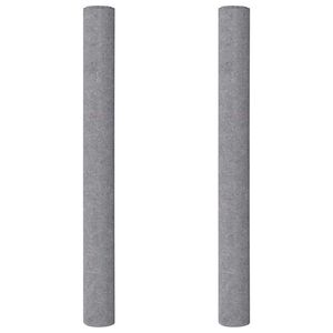 vidaXL Cs&uacute;sz&aacute;smentes festősz&ouml;vet 2 db 5 m 220 g/m&sup2; Sz&uuml;rke