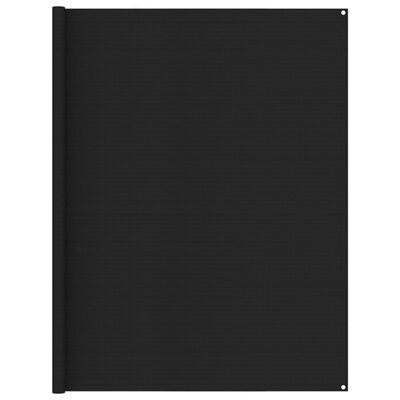 vidaXL fekete sátorszőnyeg 250 x 600 cm