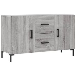 vidaXL sz&uuml;rke sonoma sz&iacute;nű szerelt fa t&aacute;lal&oacute;szekr&eacute;ny 100 x 36 x 60 cm