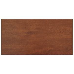 vidaXL Ablakp&aacute;rk&aacute;ny Barna fa 60 x 40 x 4,5 cm PVC