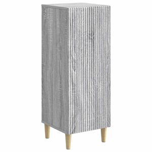 vidaXL Sz&eacute;f Sz&uuml;rke Sonoma 33 x 34,5 x 90 cm Szerelt Fa