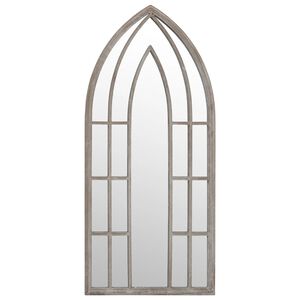 vidaXL homoksz&iacute;nű vas t&uuml;k&ouml;r belt&eacute;ri haszn&aacute;latra 100 x 45 cm