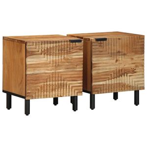 vidaXL 2 db t&ouml;m&ouml;r ak&aacute;cfa &eacute;jjeliszekr&eacute;ny 40 x 33 x 46 cm