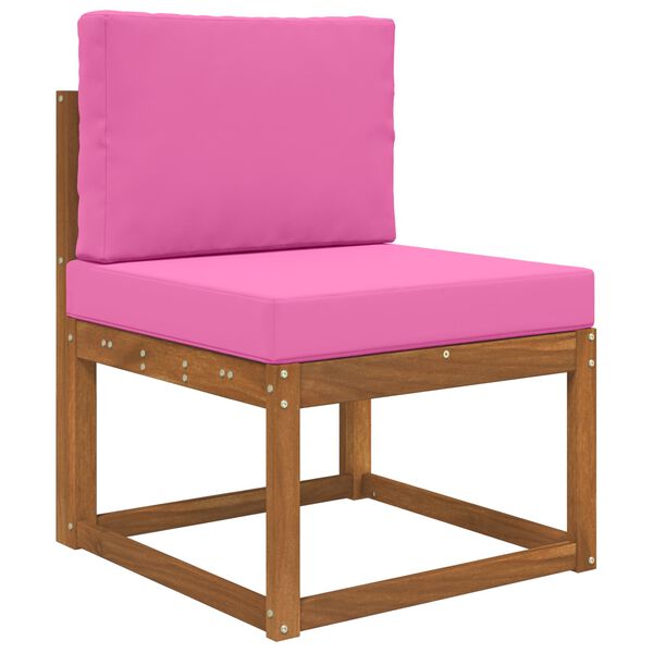 vidaXL K&uuml;lt&eacute;ri kanap&eacute; p&aacute;rna 2 pcs R&oacute;zsasz&iacute;n Poli&eacute;szter