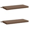 vidaXL Pad p&aacute;rn&aacute;k SOEST 2 db 100% poli&eacute;szter T&oacute;psz&iacute;nű 80 x 40 x 5 cm