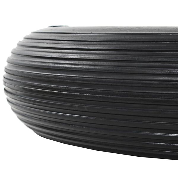 vidaXL 2 db tömör poliuretán talicskakerék tengellyel 4.00-8 390 mm