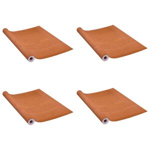 vidaXL 4 db vil&aacute;gos t&ouml;lgysz&iacute;nű &ouml;ntapad&oacute; PVC ajt&oacute;f&oacute;lia 210 x 90 cm