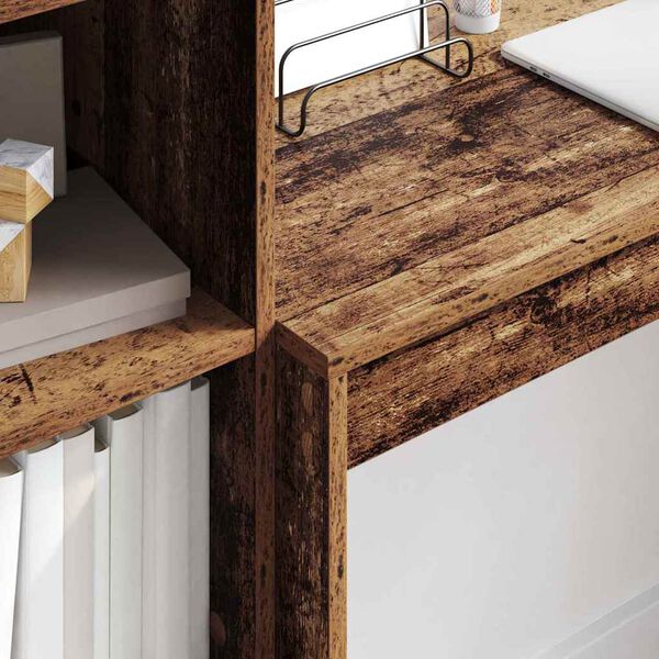 vidaXL Asztal &Ouml;reg fa 100 x 40 x 76 cm