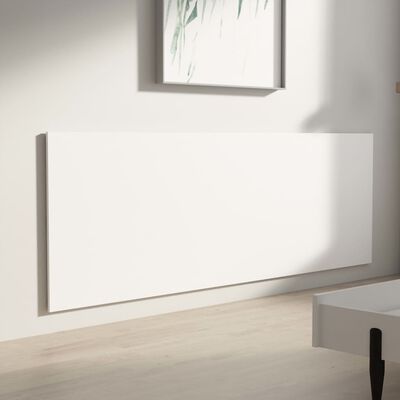 vidaXL fehér szerelt fa fali fejtámla 240 x 1,5 x 80 cm