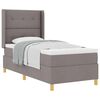 vidaXL Boxrug&oacute;s &aacute;gy p&aacute;rn&aacute;val fejt&aacute;ml&aacute;val T&oacute;psz&iacute;nű 90 x 200 cm sz&ouml;vet