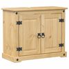 vidaXL Corona t&ouml;m&ouml;r fenyőfa f&uuml;rdőszobai mosd&oacute;szekr&eacute;ny 73 x 33 x 60 cm