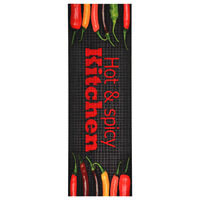 vidaXL "Hot&Spicy" mosható konyhai szőnyeg 45 x 150 cm