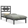 vidaXL Small Single sz&uuml;rke t&ouml;m&ouml;r fa &aacute;gykeret 75 x 190 cm