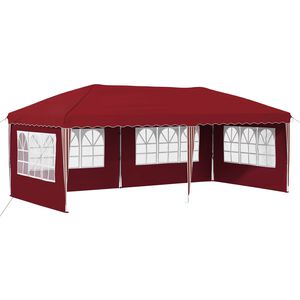 vidaXL Parti s&aacute;tor 575 x 289 x 245 cm Burgundi