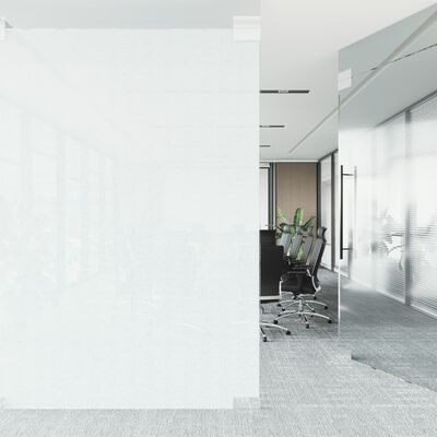 vidaXL matt fehér PVC ablakfólia 45 x 2000 cm