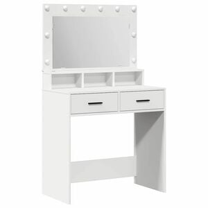 vidaXL &Ouml;lt&ouml;zk&ouml;dőasztal Feh&eacute;r 79 x 41 x 135 cm Szerelt Fa