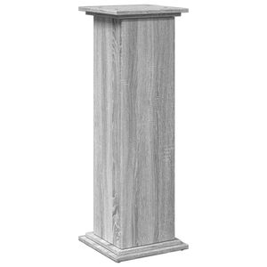 vidaXL sz&uuml;rke sonoma szerelt fa bemutat&oacute;&aacute;llv&aacute;ny t&aacute;rol&oacute;val 31x30x90 cm
