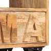 vidaXL tömör mangófa TV-szekrény 120 x 30 x 48 cm